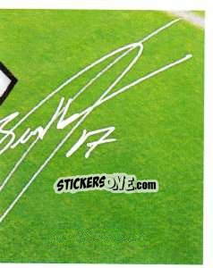 Sticker 17 - Autografo - Juventus 2012-2013 - Footprint