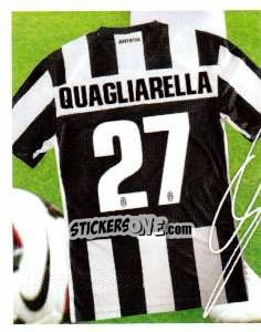 Sticker 27 - Autografo - Juventus 2012-2013 n. 274 - Footprint