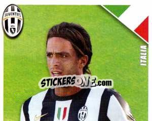 Sticker Matri in Azione - Juventus 2012-2013 - Footprint