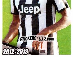 Sticker Matri in Azione - Juventus 2012-2013 - Footprint