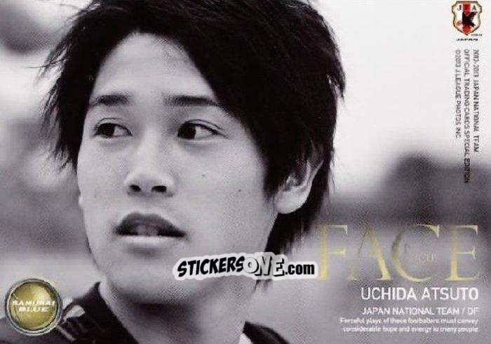 Cromo Atsuto Uchida - Japan National Team 2013 n. 151 - EPOCH