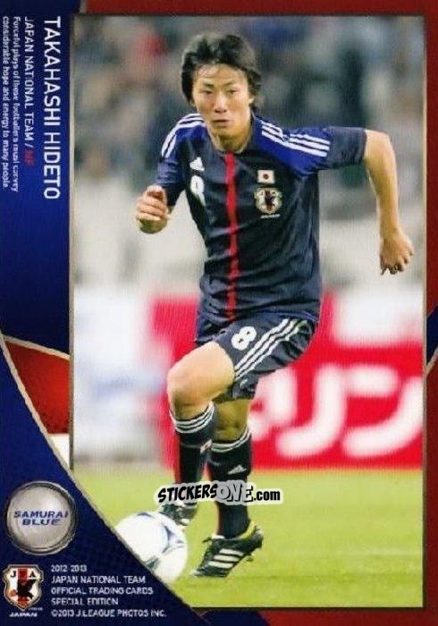 Figurina Hideto Takahashi - Japan National Team 2013 n. 19 - EPOCH