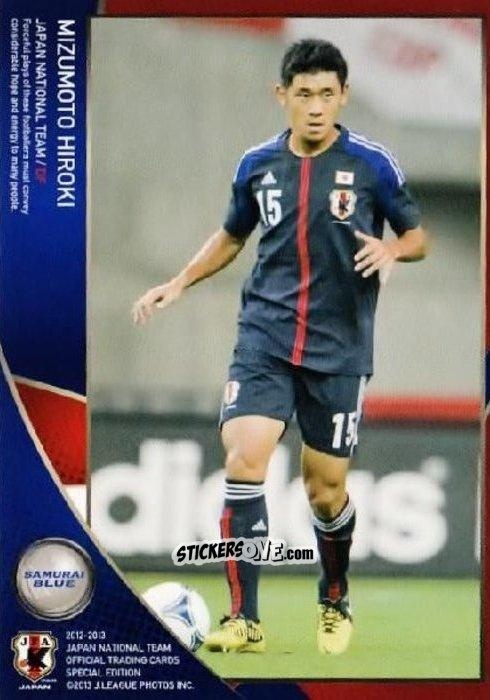 Cromo Hiroki Mizumoto - Japan National Team 2013 n. 7 - EPOCH