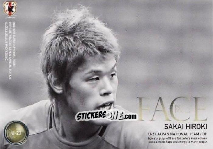Figurina Hiroki Sakai - Japan National Team 2013 n. 183 - EPOCH
