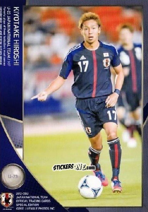 Figurina Hiroshi Kiyotake - Japan National Team 2013 n. 67 - EPOCH