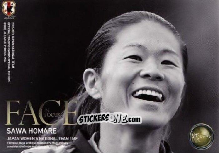 Cromo Homare Sawa - Japan National Team 2013 n. 170 - EPOCH