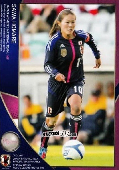 Cromo Homare Sawa - Japan National Team 2013 n. 38 - EPOCH