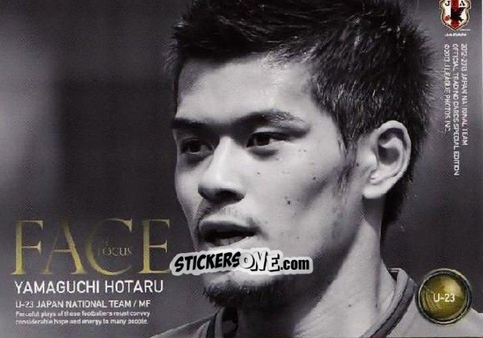 Figurina Hotaru Yamaguchi - Japan National Team 2013 n. 187 - EPOCH