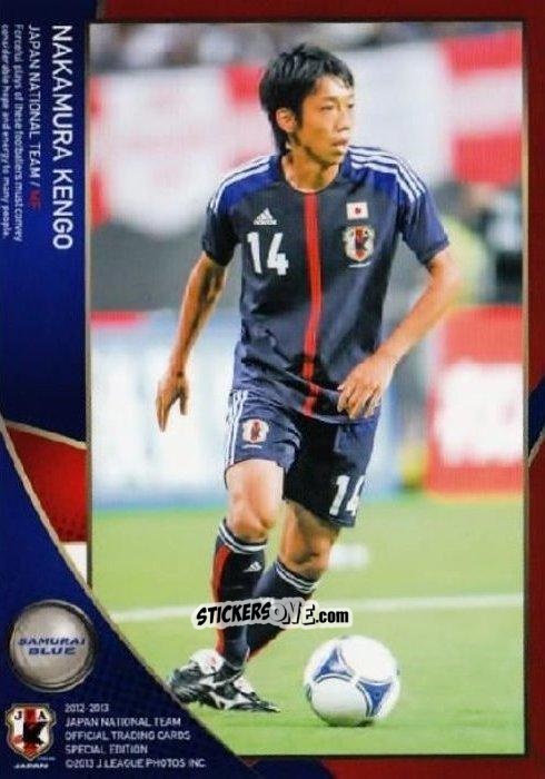 Figurina Kengo Nakamura - Japan National Team 2013 n. 15 - EPOCH