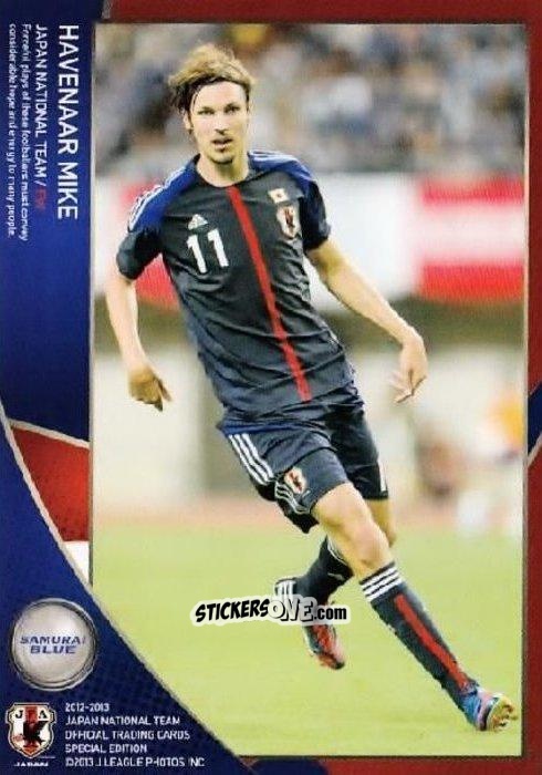 Cromo Mike Havenaar - Japan National Team 2013 n. 23 - EPOCH