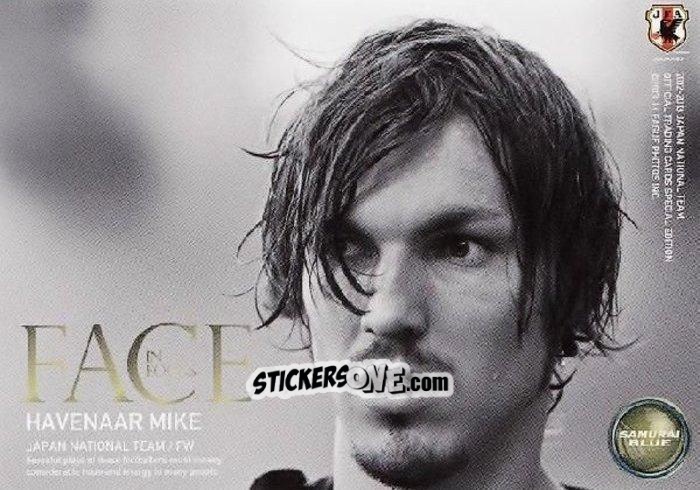 Sticker Mike Havenaar - Japan National Team 2013 n. 160 - EPOCH