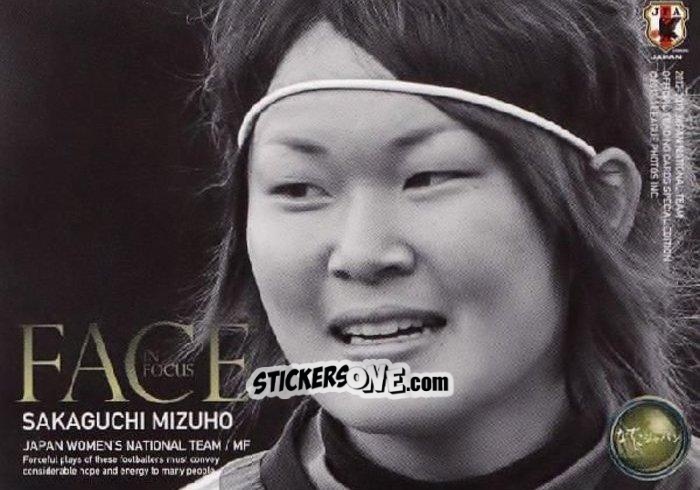 Figurina Mizuho Sakaguchi - Japan National Team 2013 n. 173 - EPOCH