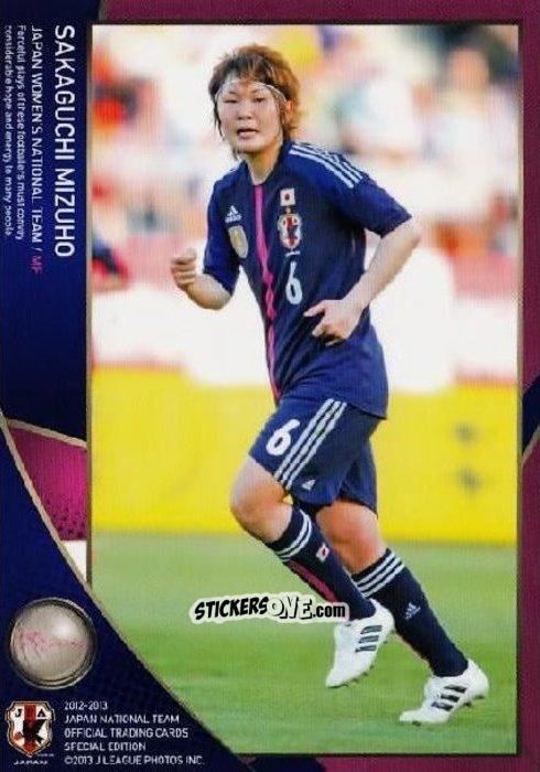 Figurina Mizuho Sakaguchi - Japan National Team 2013 n. 42 - EPOCH
