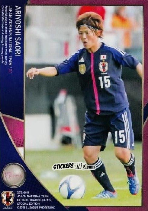 Cromo Saori Ariyoshi - Japan National Team 2013 n. 36 - EPOCH