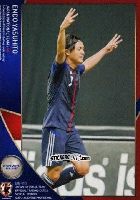 Figurina Yasuhito Endo - Japan National Team 2013 n. 14 - EPOCH