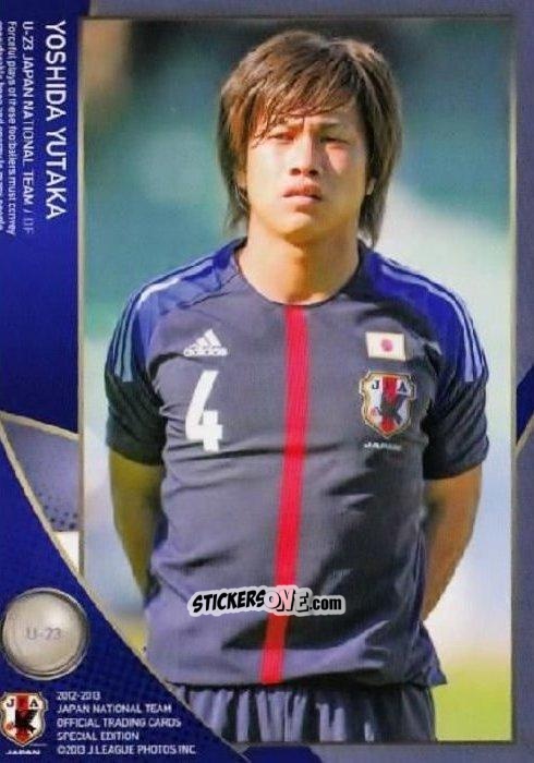 Cromo Yutaka Yoshida - Japan National Team 2013 n. 62 - EPOCH