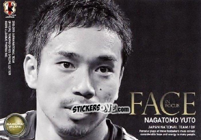 Cromo Yuto Nagatomo - Japan National Team 2013 n. 150 - EPOCH