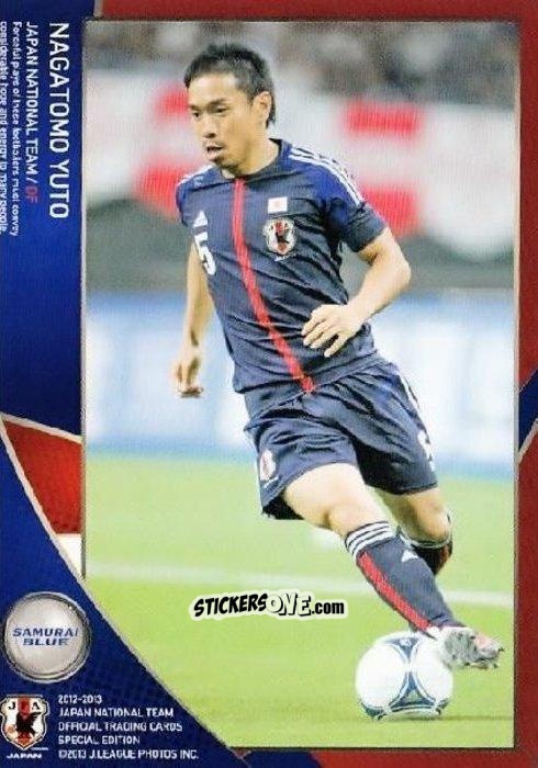 Cromo Yuto Nagatomo - Japan National Team 2013 n. 8 - EPOCH