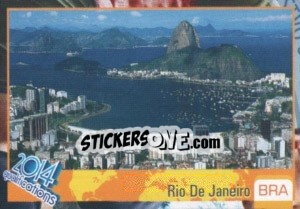 Sticker Rio de Janeiro - Kvalifikacije za svetsko fudbalsko prvenstvo 2014 - G.T.P.R School Shop