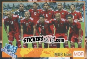Sticker Team - Kvalifikacije za svetsko fudbalsko prvenstvo 2014 n. 21 - G.T.P.R School Shop