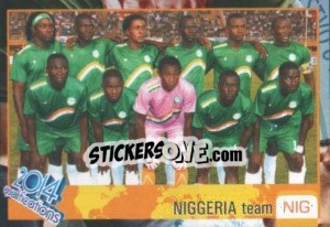 Sticker Team - Kvalifikacije za svetsko fudbalsko prvenstvo 2014 n. 30 - G.T.P.R School Shop