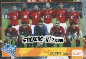 Sticker Team - Kvalifikacije za svetsko fudbalsko prvenstvo 2014 n. 41 - G.T.P.R School Shop
