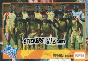 Sticker Team - Kvalifikacije za svetsko fudbalsko prvenstvo 2014 n. 48 - G.T.P.R School Shop