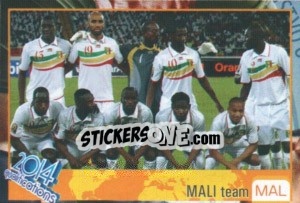 Sticker Team - Kvalifikacije za svetsko fudbalsko prvenstvo 2014 n. 49 - G.T.P.R School Shop