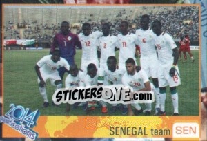 Sticker Team - Kvalifikacije za svetsko fudbalsko prvenstvo 2014 n. 62 - G.T.P.R School Shop