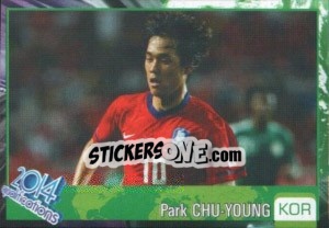 Sticker Park Chu-Young - Kvalifikacije za svetsko fudbalsko prvenstvo 2014 n. 84 - G.T.P.R School Shop