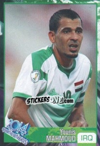 Sticker Younis Mahmoud - Kvalifikacije za svetsko fudbalsko prvenstvo 2014 - G.T.P.R School Shop