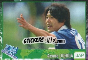 Sticker Atsuto Uchida - Kvalifikacije za svetsko fudbalsko prvenstvo 2014 - G.T.P.R School Shop