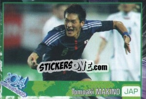 Sticker Tomoaki Makino - Kvalifikacije za svetsko fudbalsko prvenstvo 2014 n. 108 - G.T.P.R School Shop