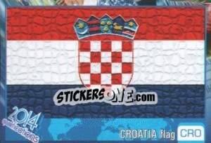 Sticker Flag - Kvalifikacije za svetsko fudbalsko prvenstvo 2014 - G.T.P.R School Shop