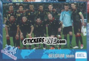 Sticker Team - Kvalifikacije za svetsko fudbalsko prvenstvo 2014 n. 169 - G.T.P.R School Shop