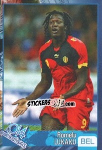 Sticker Romelu Lukaku - Kvalifikacije za svetsko fudbalsko prvenstvo 2014 - G.T.P.R School Shop