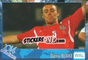 Sticker Darcy Blake - Kvalifikacije za svetsko fudbalsko prvenstvo 2014 - G.T.P.R School Shop