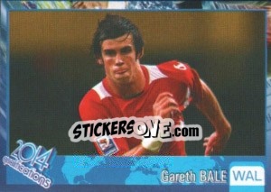 Sticker Gareth Bale - Kvalifikacije za svetsko fudbalsko prvenstvo 2014 - G.T.P.R School Shop