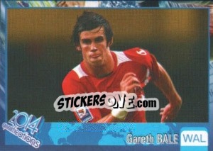 Sticker Gareth Bale - Kvalifikacije za svetsko fudbalsko prvenstvo 2014 n. 219 - G.T.P.R School Shop