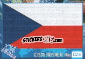 Sticker Flag - Kvalifikacije za svetsko fudbalsko prvenstvo 2014 - G.T.P.R School Shop