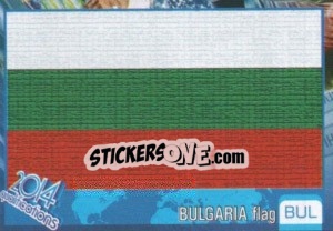 Cromo Flag - Kvalifikacije za svetsko fudbalsko prvenstvo 2014 n. 224 - G.T.P.R School Shop