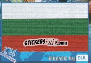 Sticker Flag - Kvalifikacije za svetsko fudbalsko prvenstvo 2014 - G.T.P.R School Shop