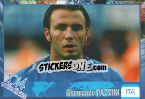 Sticker Giampaolo Pazzini - Kvalifikacije za svetsko fudbalsko prvenstvo 2014 - G.T.P.R School Shop