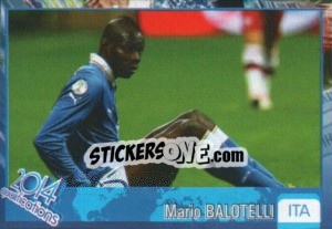 Sticker Mario Balotelli - Kvalifikacije za svetsko fudbalsko prvenstvo 2014 - G.T.P.R School Shop