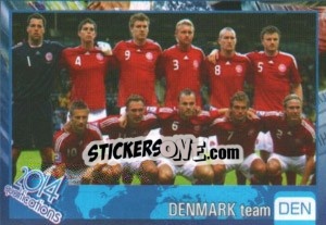 Sticker Team - Kvalifikacije za svetsko fudbalsko prvenstvo 2014 n. 248 - G.T.P.R School Shop