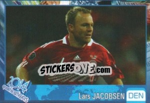 Sticker Lars Jacobsen - Kvalifikacije za svetsko fudbalsko prvenstvo 2014 n. 251 - G.T.P.R School Shop