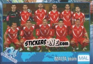 Cromo Team - Kvalifikacije za svetsko fudbalsko prvenstvo 2014 n. 304 - G.T.P.R School Shop