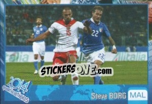 Cromo Steve Borg