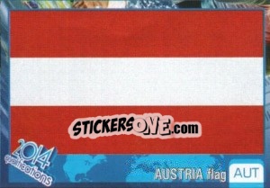 Sticker Flag - Kvalifikacije za svetsko fudbalsko prvenstvo 2014 - G.T.P.R School Shop