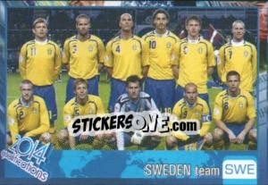 Sticker Team - Kvalifikacije za svetsko fudbalsko prvenstvo 2014 n. 339 - G.T.P.R School Shop